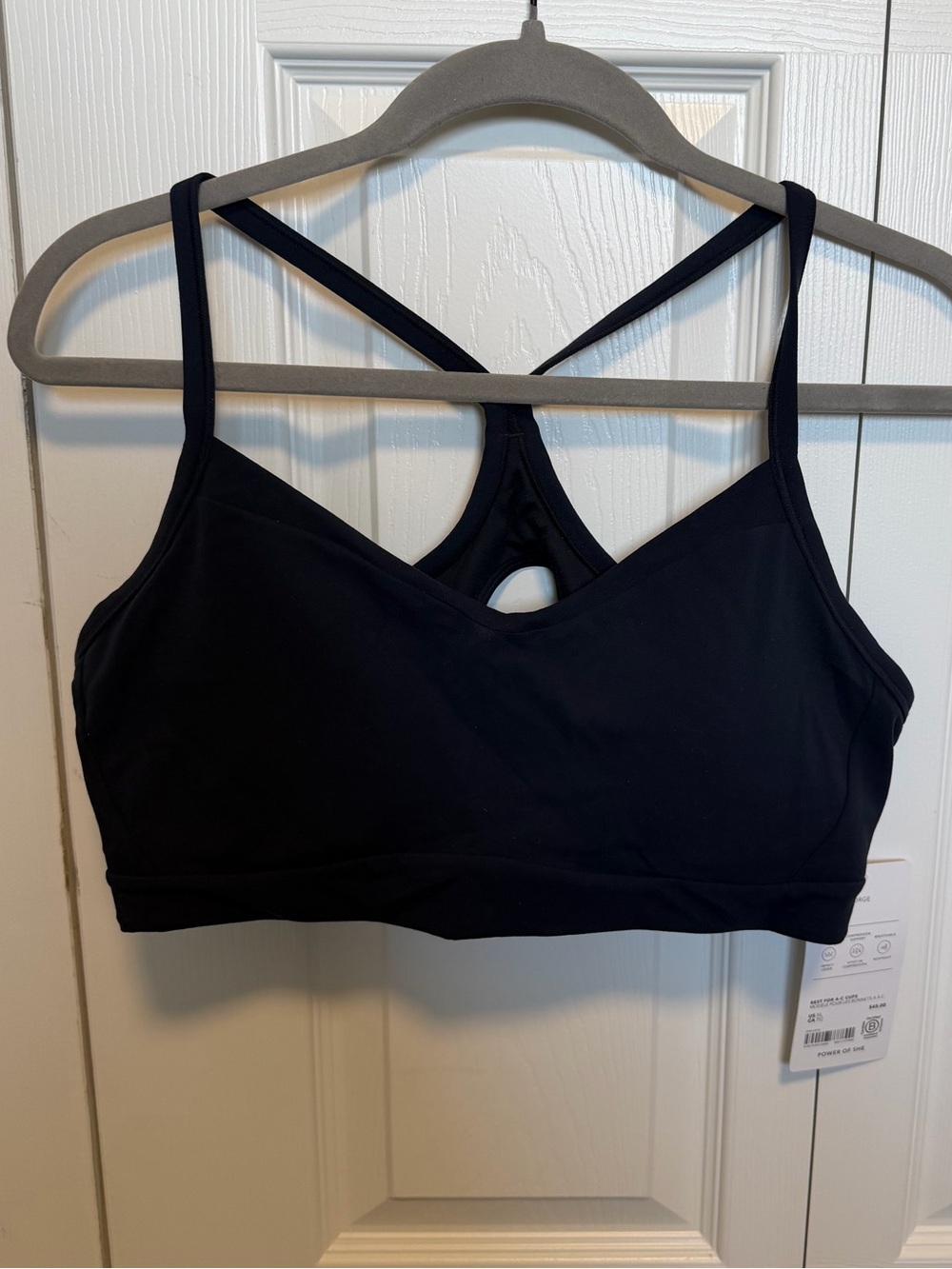 Athleta Vital Sports Bra in Navy Size XL NWT